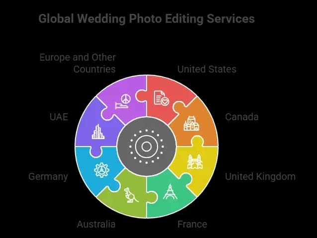 Wedding Photo Editing Services Worldwide