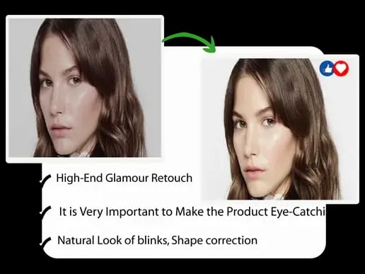 Headshot Retouching Services