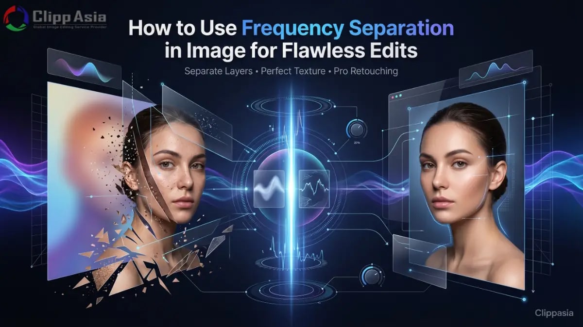 How to Use Frequency Separation in Image for Flawless Edits