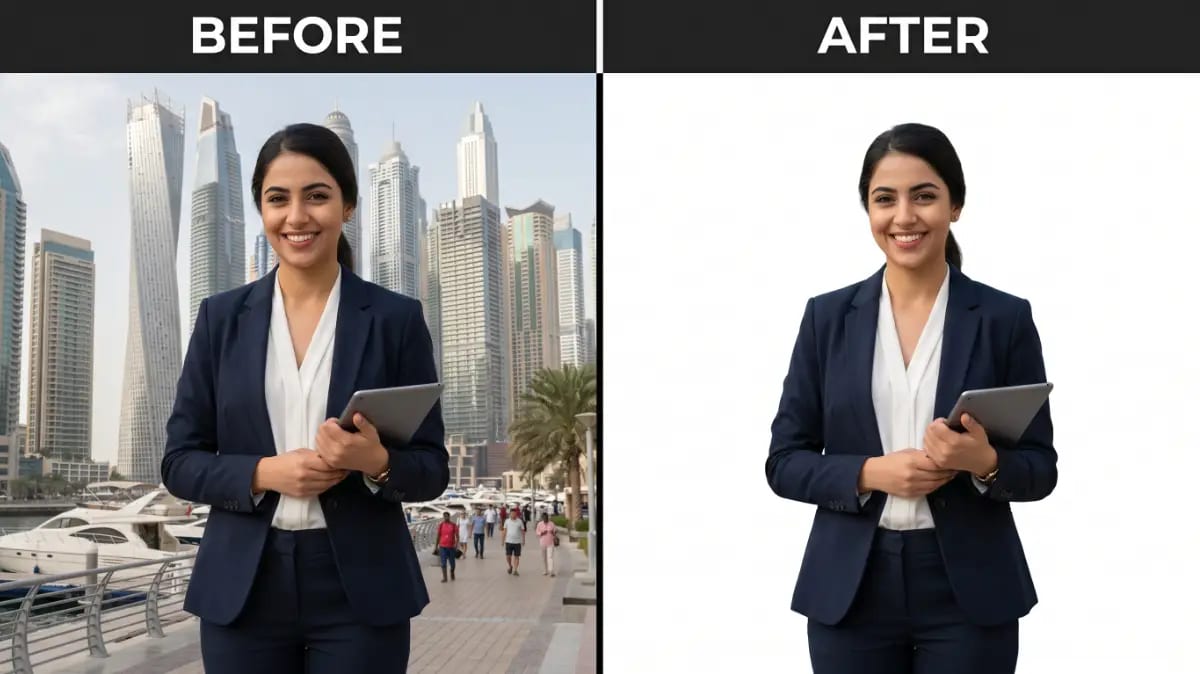 Background Removal services serving Dubai