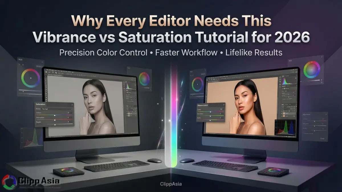 Why Every Editor Needs This Vibrance vs Saturation Tutorial for 2026
