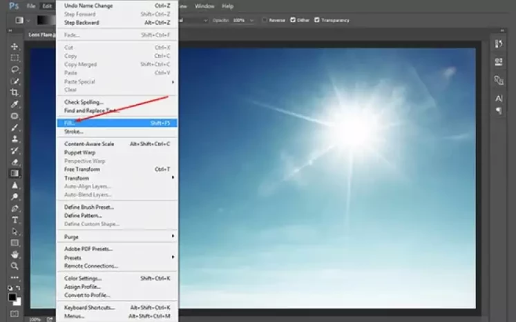 How to Apply Lens Flare to an Image in Photoshop