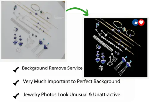 ClippAsia There are Sample photo in this banner Jewelry Background Removal Service 